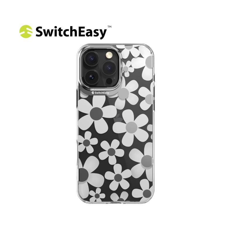 SwitchEasy Fleur 3D Patterned Shockproof Case for iPhone 16 Series