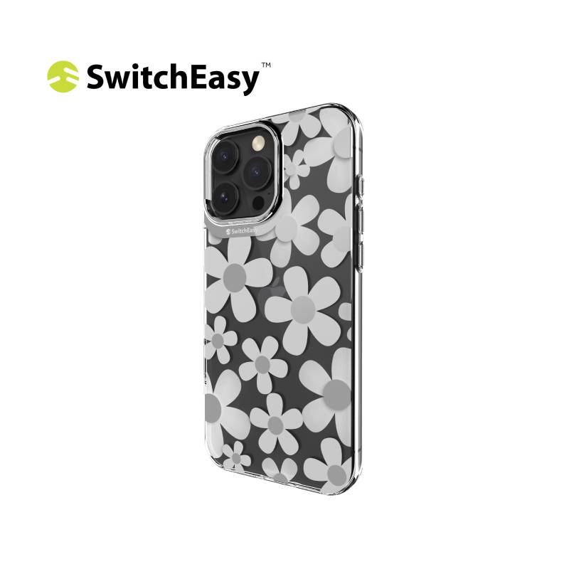 SwitchEasy Fleur 3D Patterned Shockproof Case for iPhone 16 Series