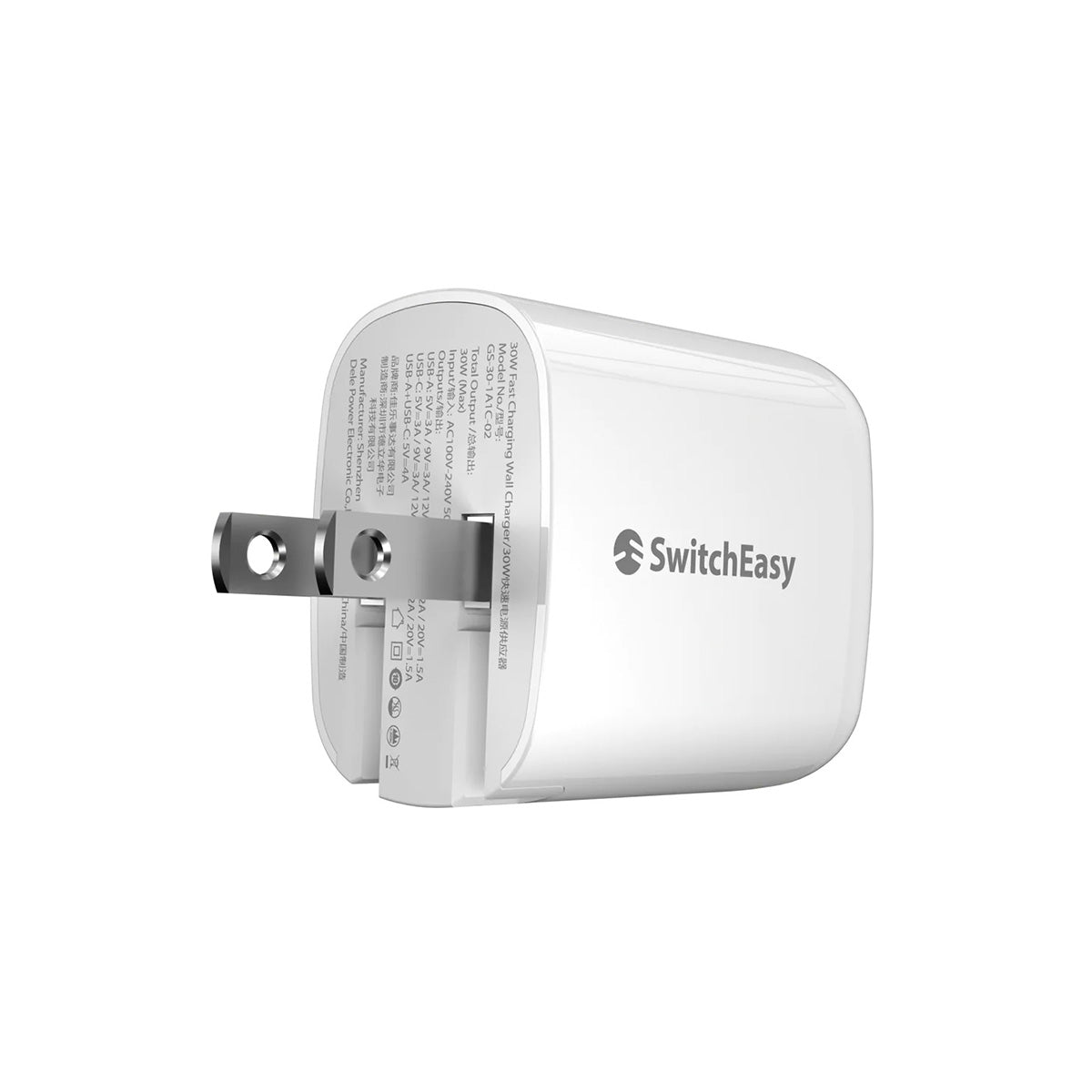 SwitchEasy PowerBuddy 30W Fast Charging Wall Charger (30W)