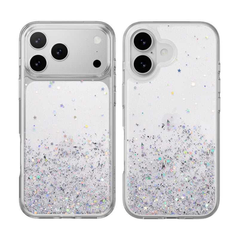 SwitchEasy StarField 3D Glitter Resin Case for iPhone 17 Series
