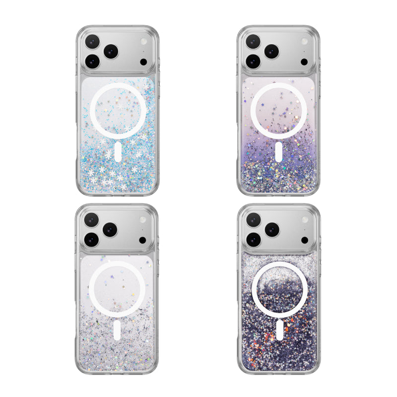 SwitchEasy Starfield M 3D Glitter Protective Case for iPhone 18 Series
