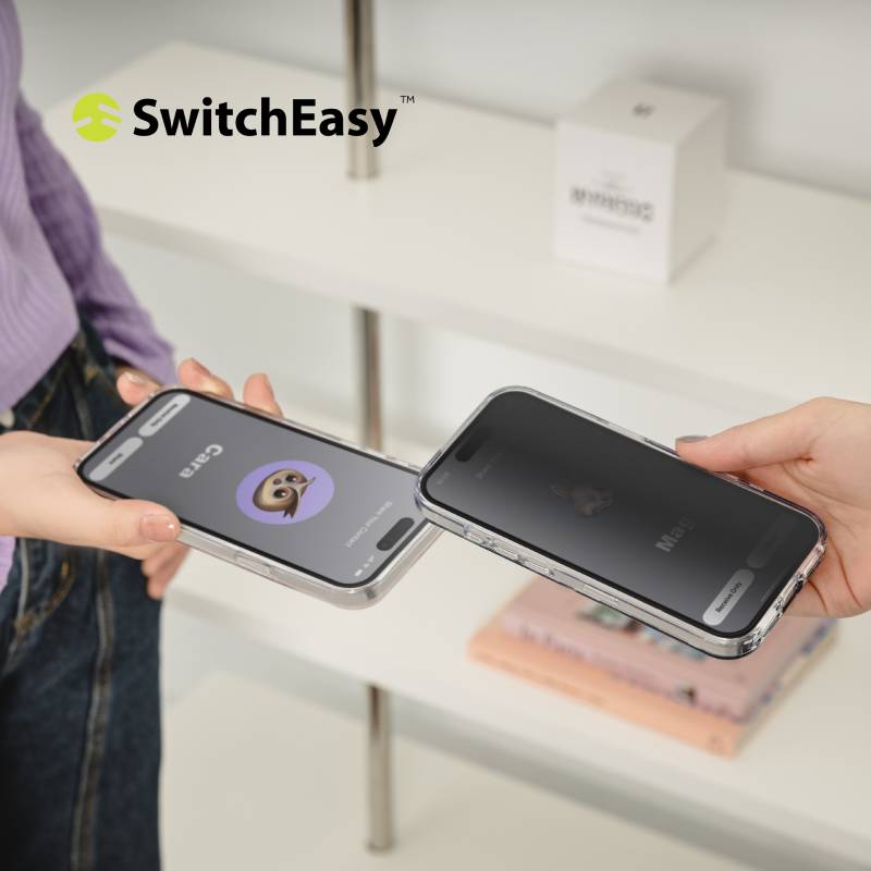 SwitchEasy Glass Privacy Screen Protector for iPhone 16 Series