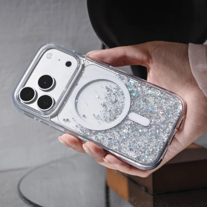 SwitchEasy Starfield M 3D Glitter Protective Case for iPhone 18 Series