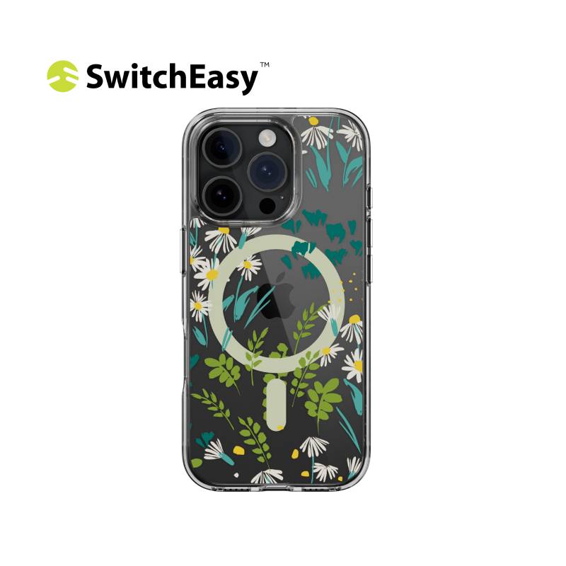 SwitchEasy Style M Pattern Shockproof Case for iPhone 16 Series