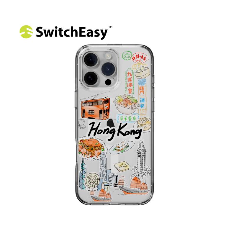 SwitchEasy Style M Pattern Shockproof Case for iPhone 16 Series