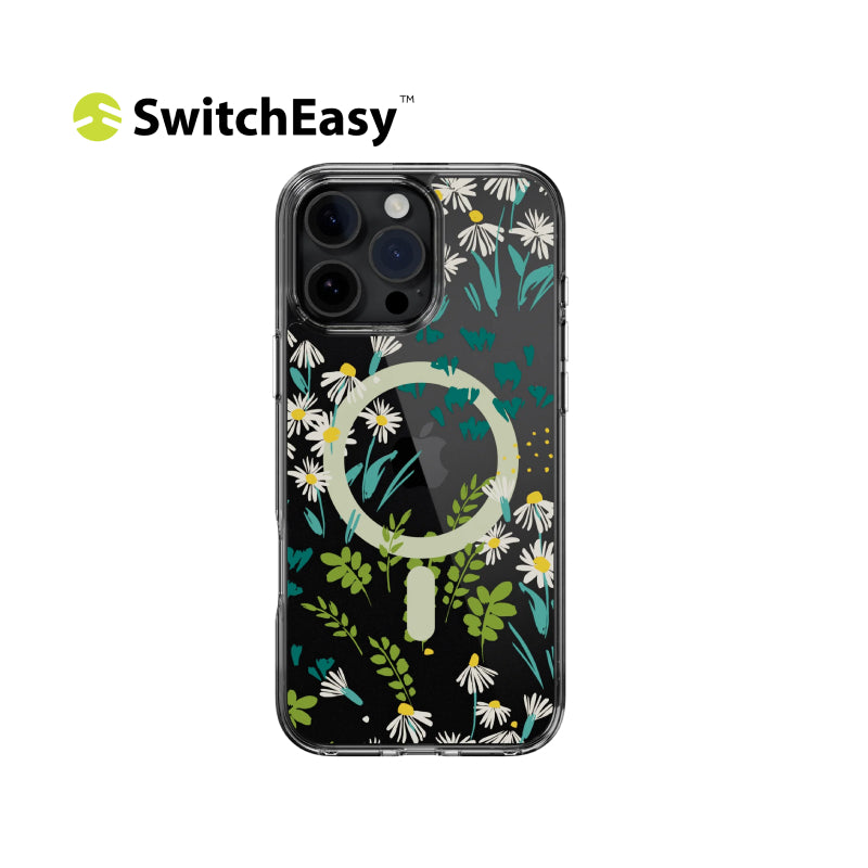 SwitchEasy Style M Pattern Shockproof Case for iPhone 16 Series