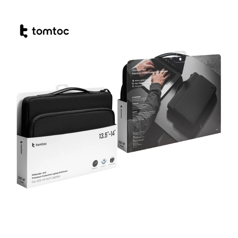 Tomtoc Defender-A14 Laptop Handbag for MB 12" to 14"