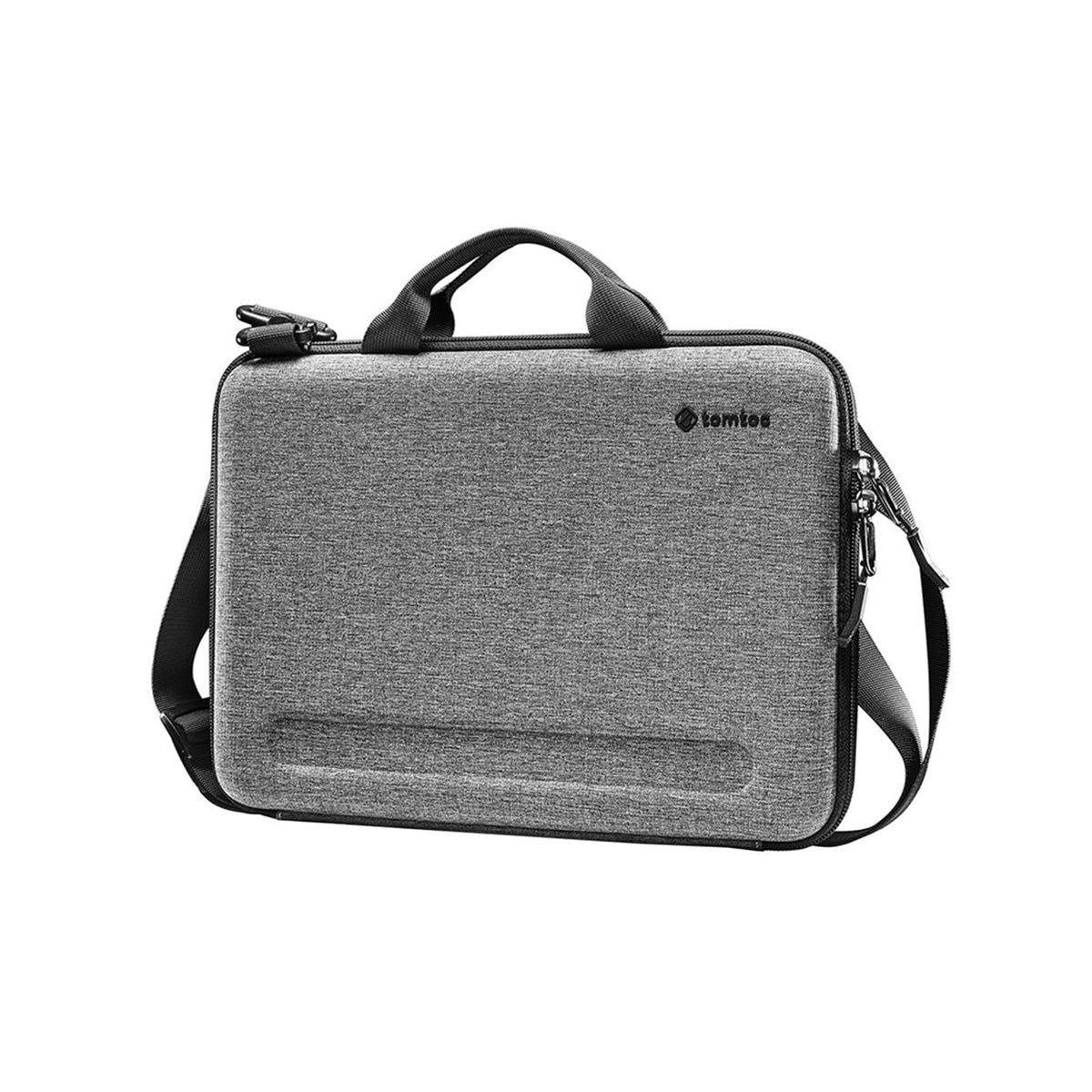 Tomtoc FancyCase-A25 Laptop Shoulder Bag for MacBook 12″ to 13″ (Grey)