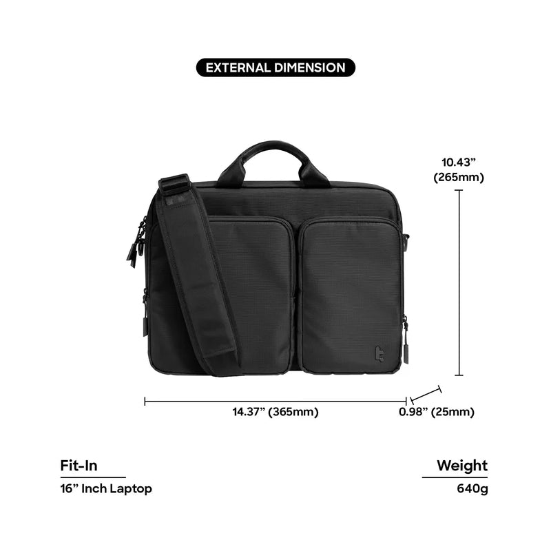 Tomtoc Navigator-A33 Laptop Shoulder Bag 14" to 16"