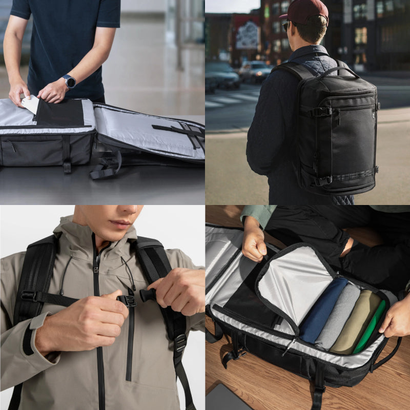 Tomtoc Navigator-T67 Travel Laptop Backpack 17" - XtraSure | Apple Authorized Reseller in Myanmar