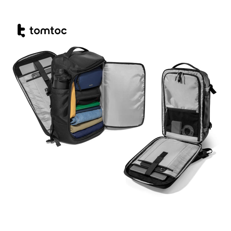 Tomtoc Navigator-T67 Travel Laptop Backpack 17" - XtraSure | Apple Authorized Reseller in Myanmar