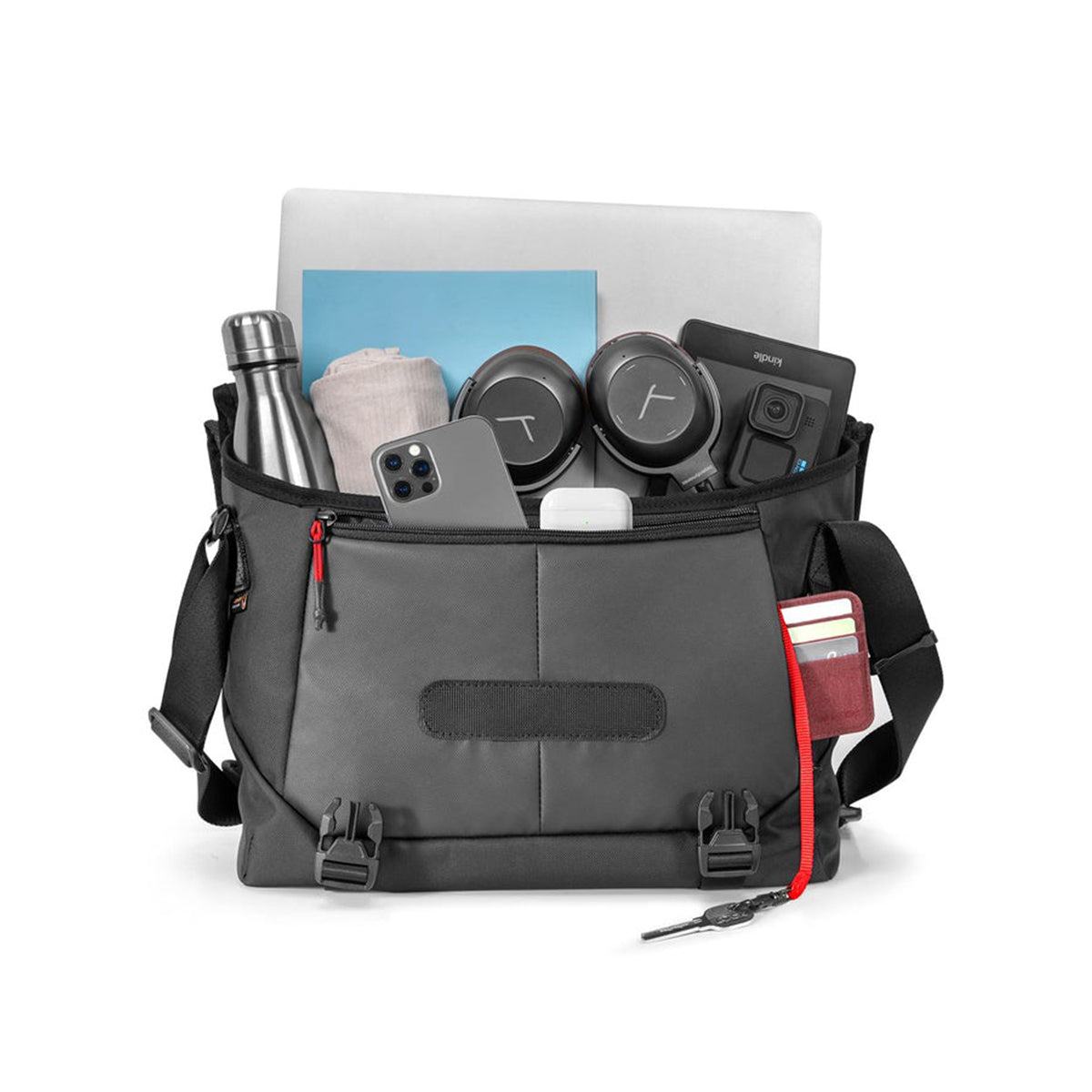 Tomtoc Premium Laptop Messenger Bag for MacBook 16″ (Black)