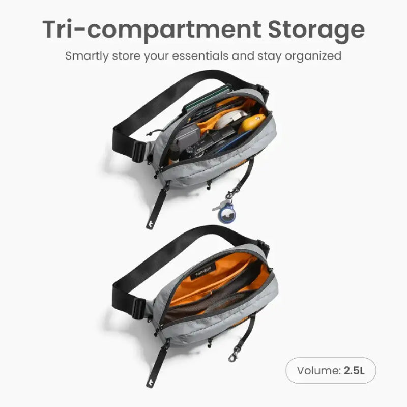 Tomtoc Aviator T33 Chest Bag (2.5L) - XtraSure | Apple Authorized Reseller in Myanmar