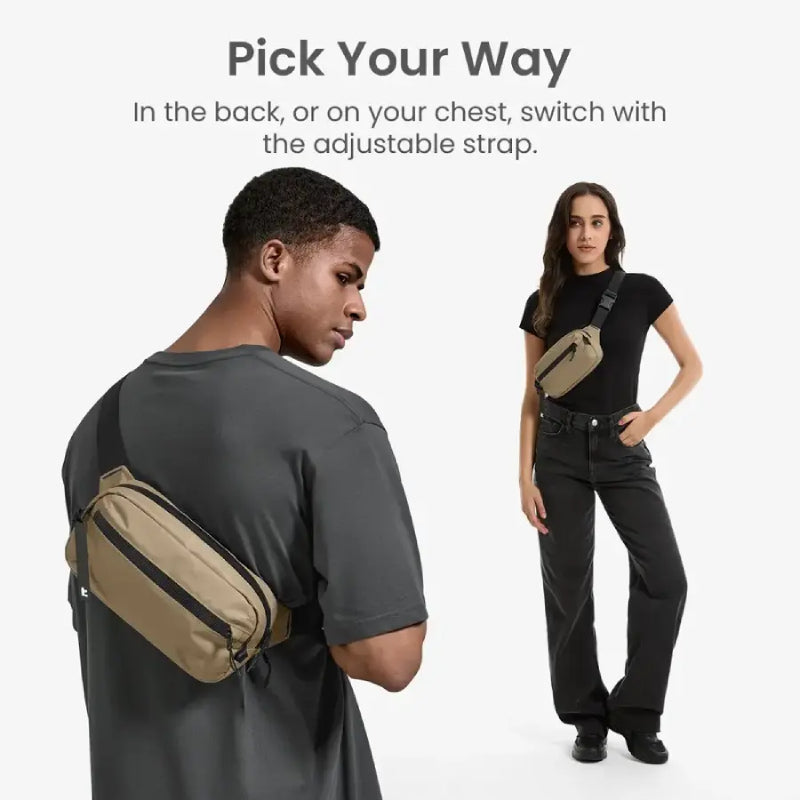 Tomtoc Aviator T33 Chest Bag (2.5L) - XtraSure | Apple Authorized Reseller in Myanmar
