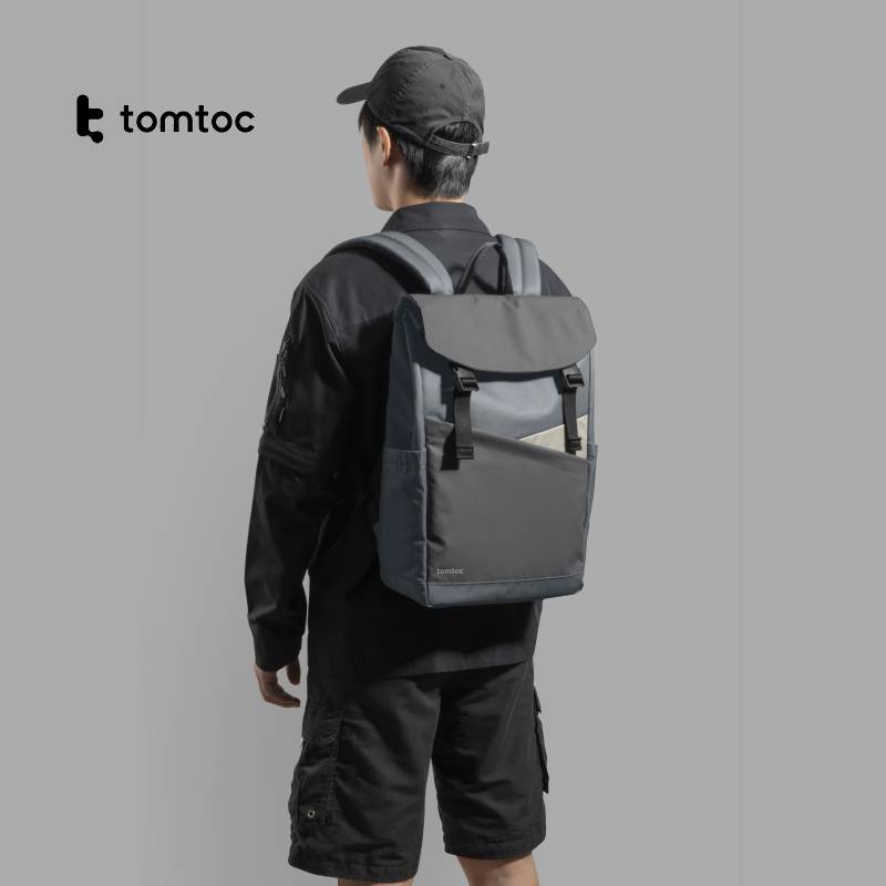 Tomtoc Slash-A64 Flip Laptop Backpack for 16″ - XtraSure | Apple Authorized Reseller in Myanmar