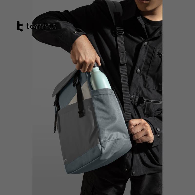 Tomtoc Slash-A64 Flip Laptop Backpack for 16″ - XtraSure | Apple Authorized Reseller in Myanmar