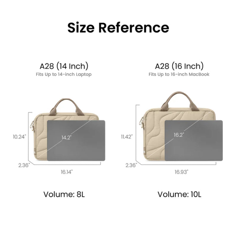 Tomtoc Terra-A28 Puffy Laptop Handbag 14" (Universal)