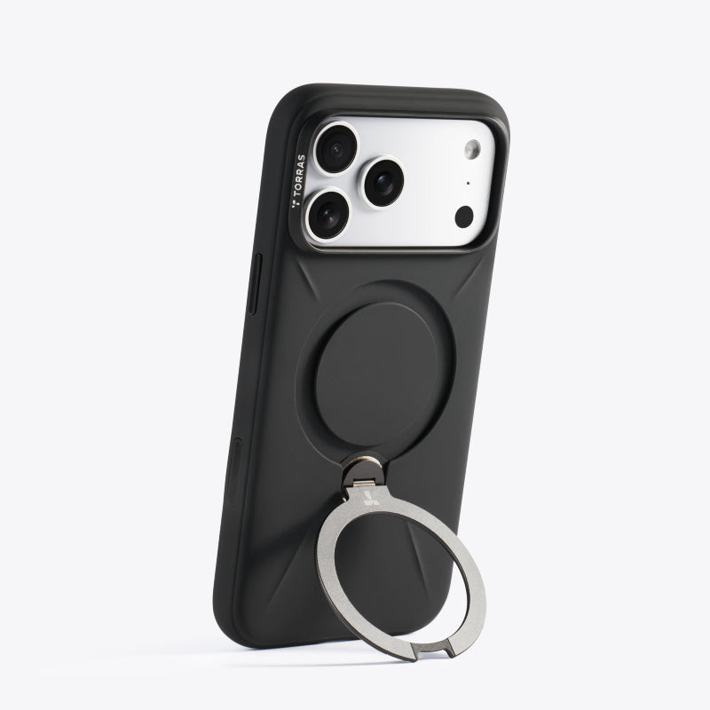 Torras OStand Q3 Silicone Series Case for iPhone 18 Series