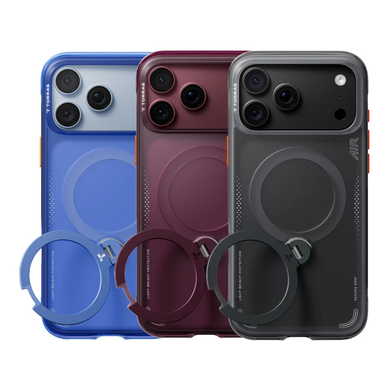 Torras Ostand Q3 Air Series Case for iPhone 18 Series