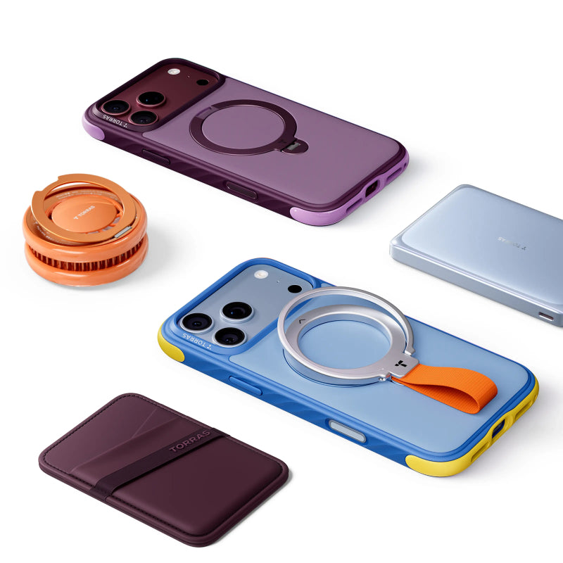 Torras Ostand Q3 Rugged Series Case for iPhone 18 Series