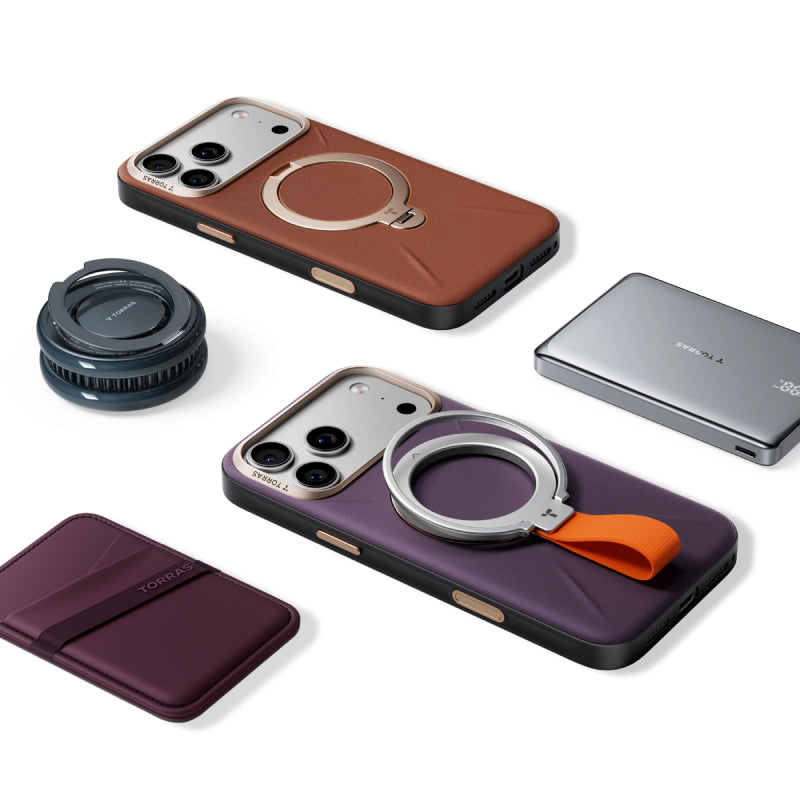 Torras Ostand Q3 VegSkin Series Case for iPhone 18 Series