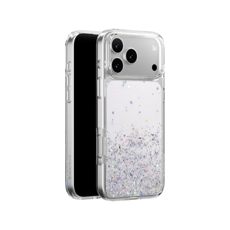SwitchEasy StarField 3D Glitter Resin Case for iPhone 18 Series