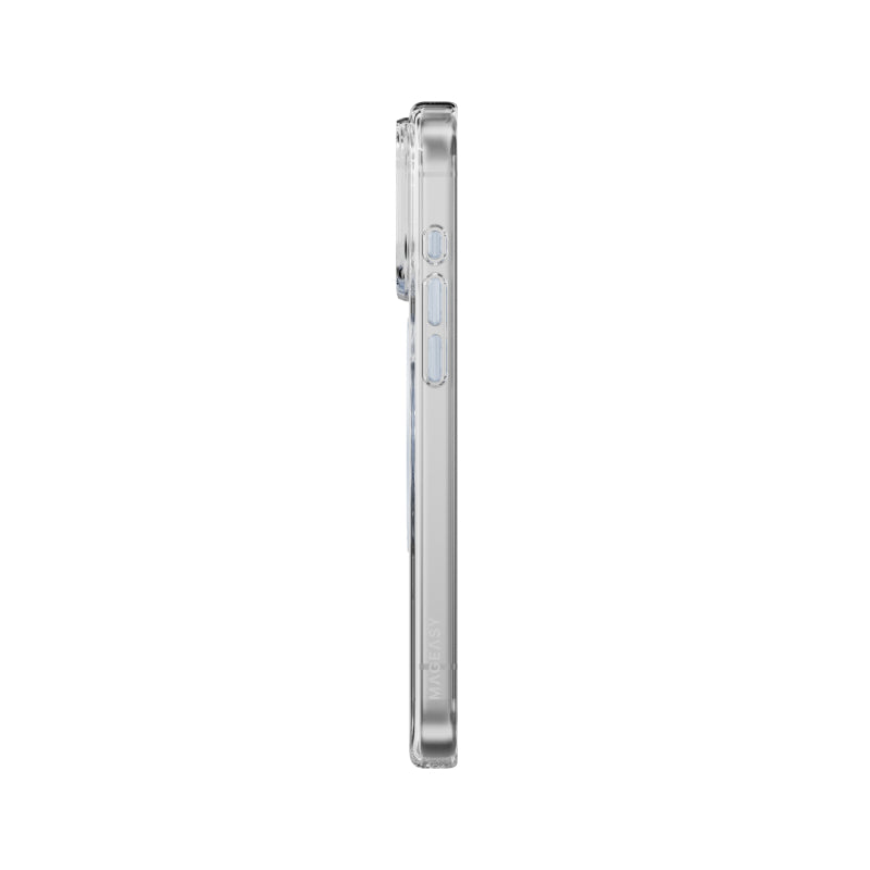 MagEasy Bright 360 M Never Yellowing Rotating Ring Protective Clear Case For iPhone 18 Series