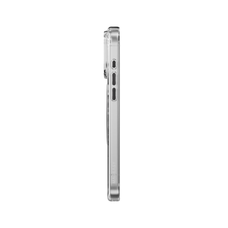 MagEasy Bright 360 M Never Yellowing Rotating Ring Protective Clear Case For iPhone 18 Series