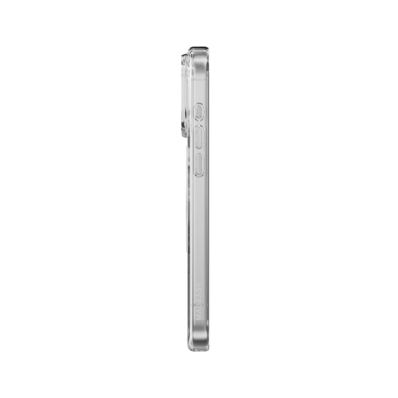 MagEasy Bright 360 M Never Yellowing Rotating Ring Protective Clear Case For iPhone 18 Series