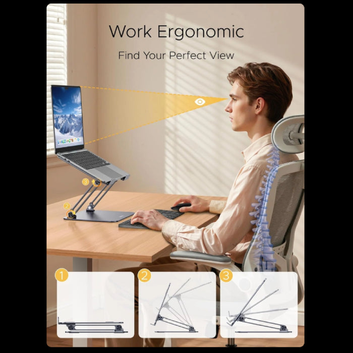 UGREEN Foldable and Portable Laptop Stand 10" - 17.3" (LP966)