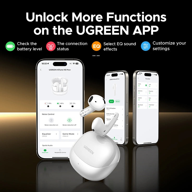 UGREEN LightBuds Pro Active Noise-Cancelling Earbuds (WS215)