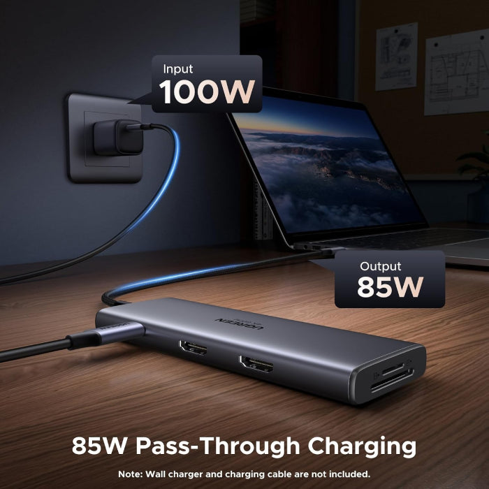 UGREEN USB-C Multiport Hub (9 in 1) (CM498A)