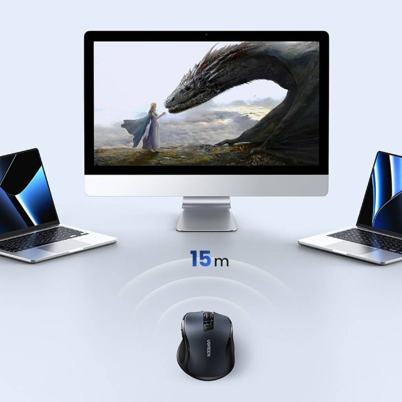 UGREEN Wireless Ergonomics Mouse