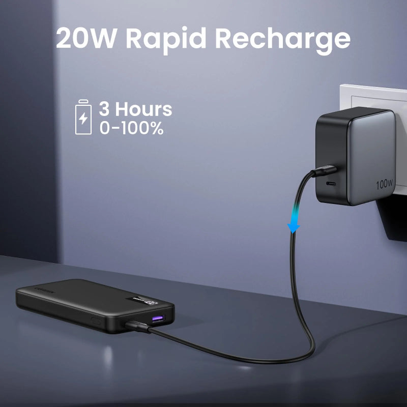 Ugreen 10000 mAh Wireless PowerBank (PB311)