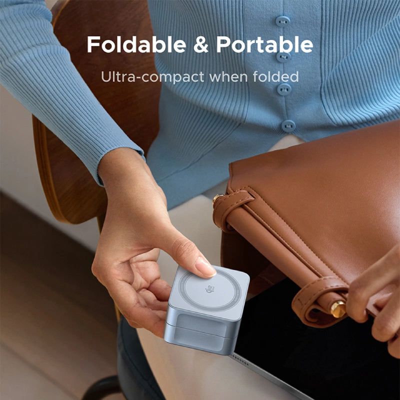 Ugreen 25W 2-in-1 Qi2 Magnetic Wireless Charger (W752)