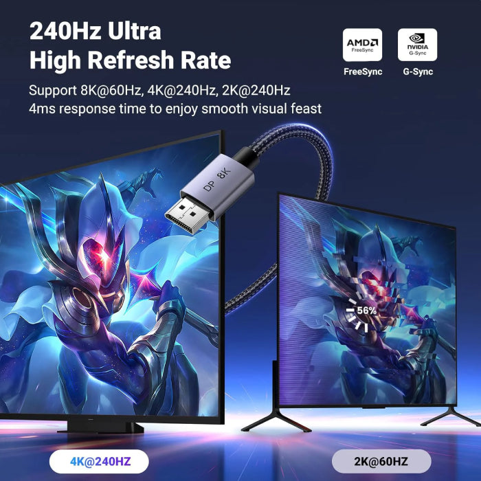 Ugreen DisplayPort 8K Cable (DP120)