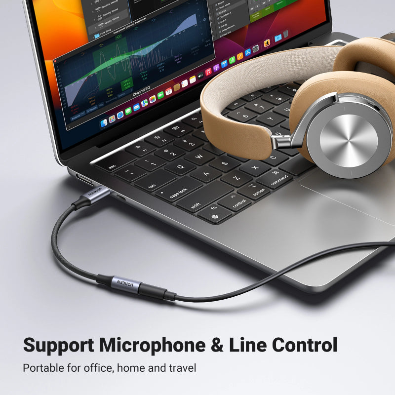 Ugreen Type-C to 3.5mm Female DAC Chip Adapter (AV161)