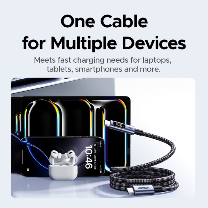 Ugreen USB-C to USB-C PD Fast Charging Cable (L529)