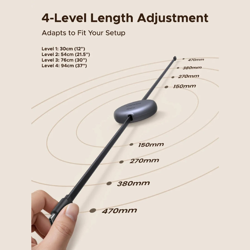 Ugreen 100W USB-C to USB-C Retractable Cable 1m (L531)