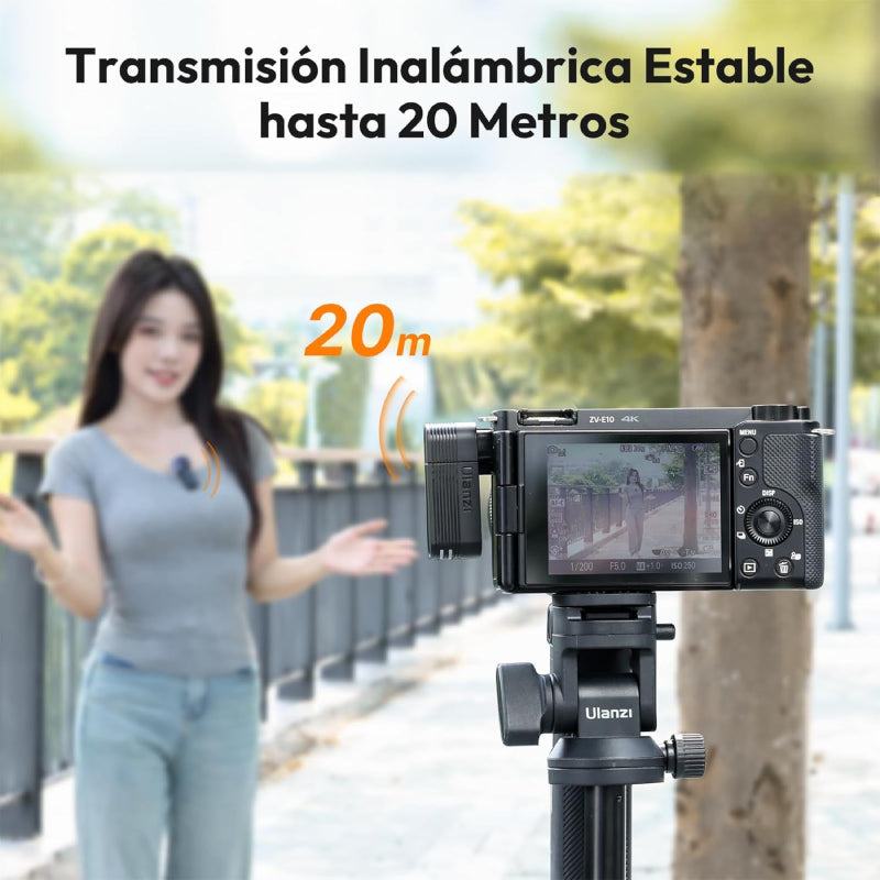 Ulanzi A100 Wireless Lavalier Microphone V2 (Type C)