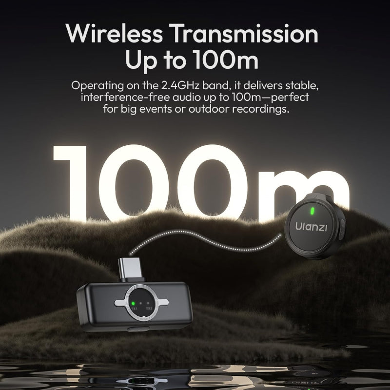 Ulanzi A21 Wireless Microphone (Type-C)