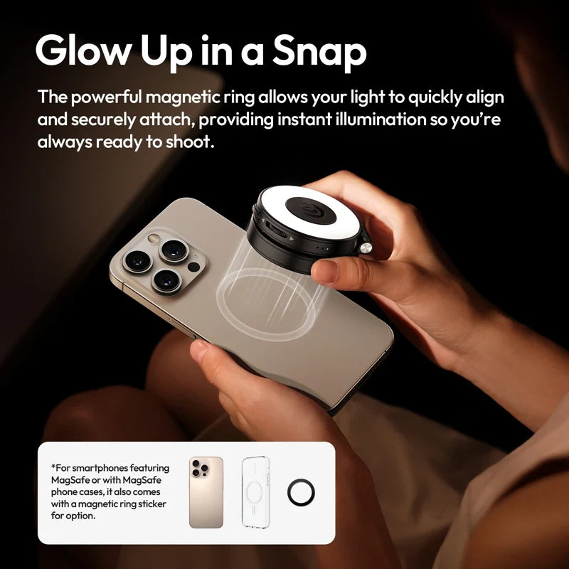 Ulanzi LM23 Mobile Phone Magnetic Fill Light 2nd Generation