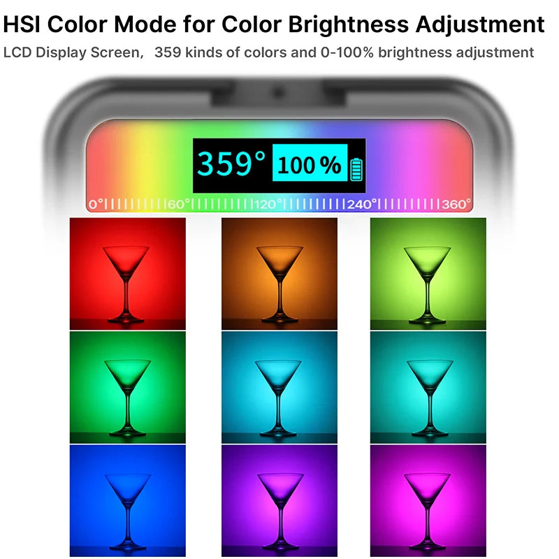Ulanzi Mini Pocket 49 RGB Video LED Light