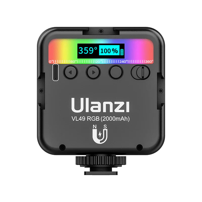 Ulanzi Mini Pocket 49 RGB Video LED Light