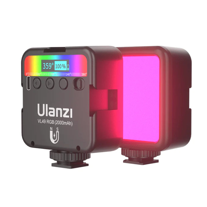Ulanzi Mini Pocket 49 RGB Video LED Light