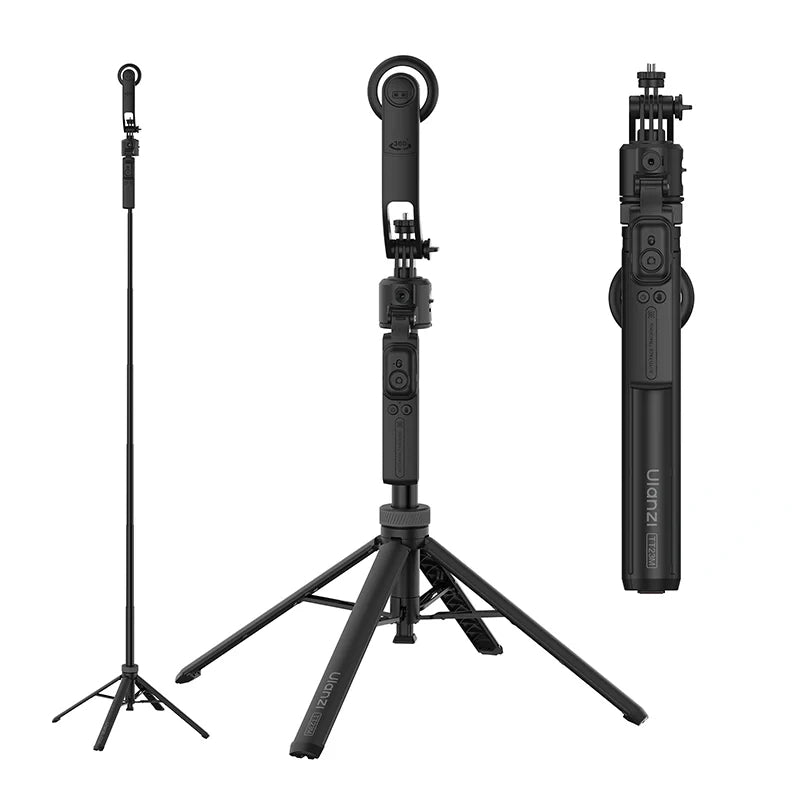 Ulanzi TT23 Auto-Tracking Selfie Stick Tripod(Phone Clamp Version)