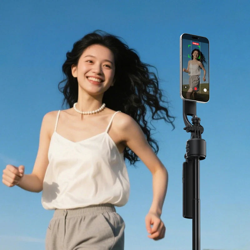 Ulanzi TT23 Auto-Tracking Selfie Stick Tripod(Phone Clamp Version)
