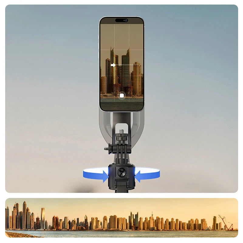 Ulanzi TT23 Auto-Tracking Selfie Stick Tripod(Phone Clamp Version)
