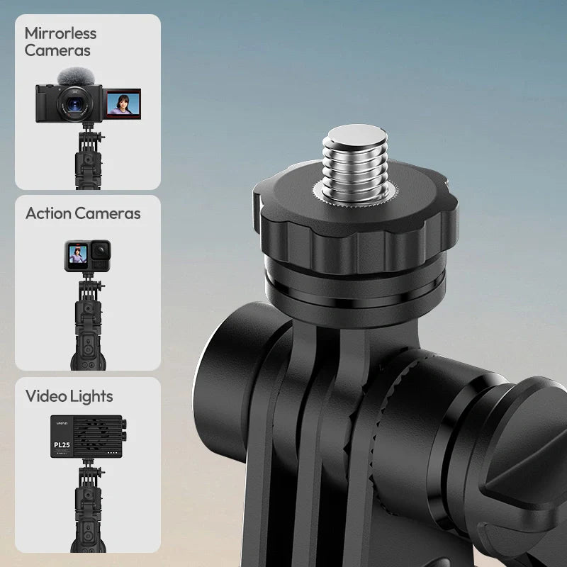 Ulanzi TT23 Auto-Tracking Selfie Stick Tripod(Phone Clamp Version)