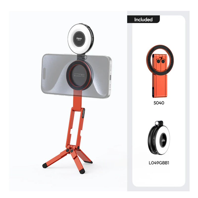 Ulanzi MA60 Foldable Magnetic Phone Tripod